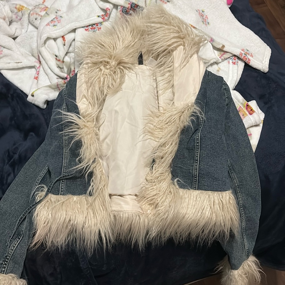Fur Jean Jacket